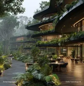 Della Townships Nagpur medical wellness retreat pavilion offering scientifically grounded Mayr based longevity programs