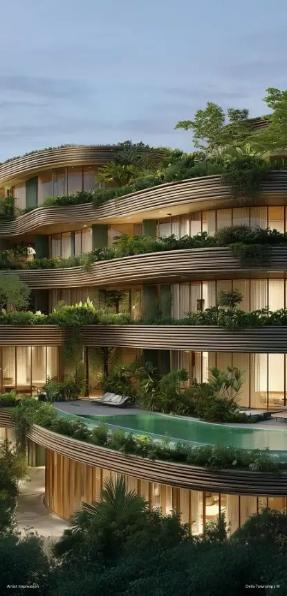 Della Townships Nagpur resort branded residences within the European Mayr based wellness township