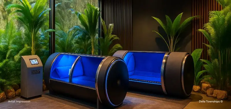 Breathing Pods at Della Townships Wellness Residences Nagpur - Ground Floor