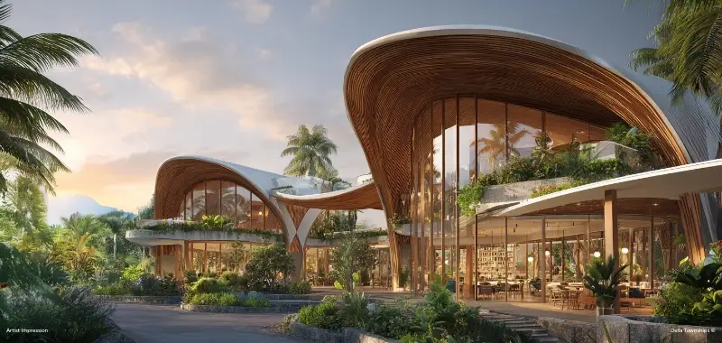 Della Design District retail boulevard in Nagpur by Della Townships