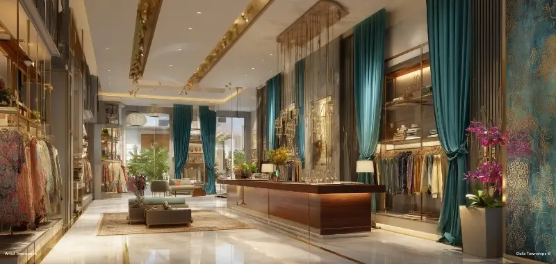 Premium brand store at Della Townships Design District Nagpur
