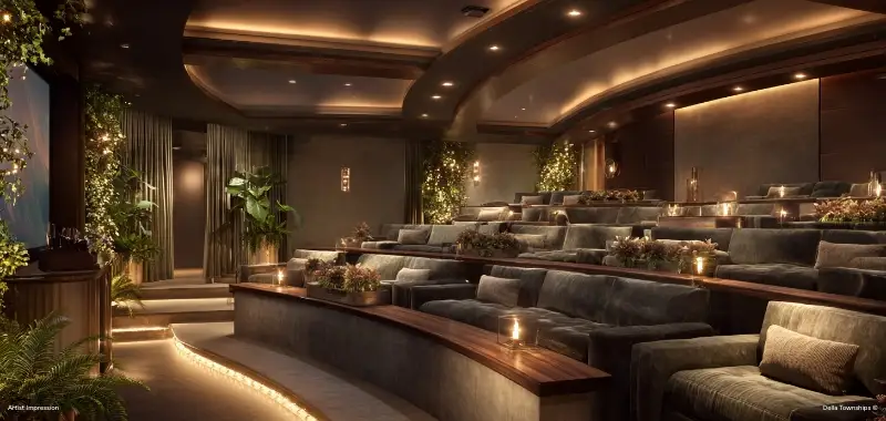 Private preview theater at Della Design District Nagpur