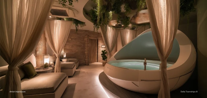 Floatation Tank Room at Della Townships Wellness Residences Nagpur - Second Floor