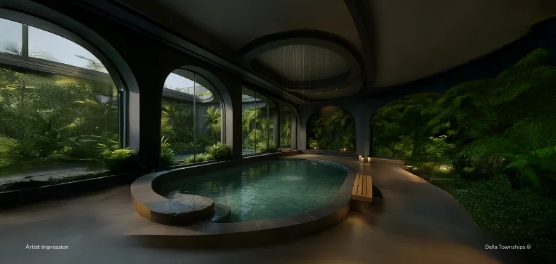 Hammam & Bath Therapy Rooms - Second Floor