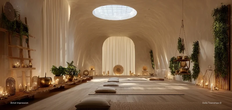 Optimal Sleep Pods at Della Townships Wellness Residences Nagpur - Ground Floor