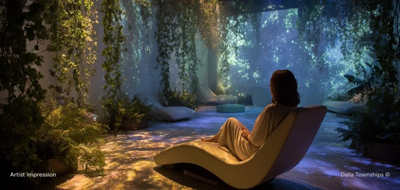 Sensorium at Della Townships Wellness Residences Nagpur - Ground Floor