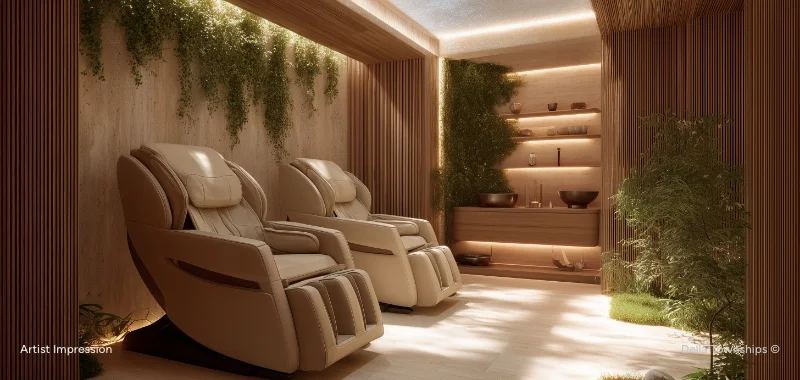 Stress Control Suite at Della Townships Wellness Residences Nagpur - First Floor