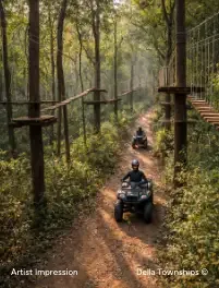 Adventure park at Della Racecourse Bhopal