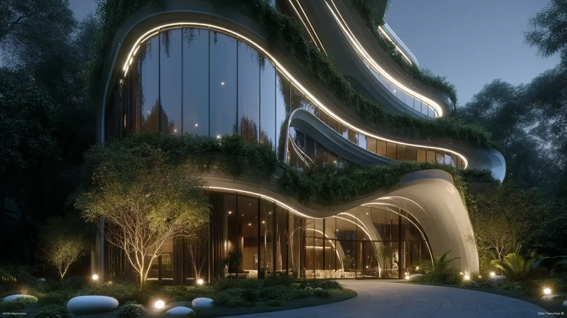 Innovation, research and AI district at Della GCC City Ahmedabad
