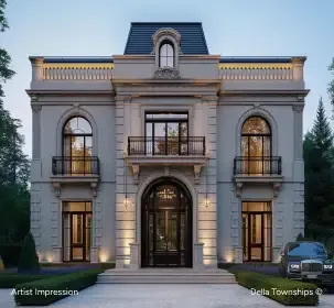 Luxury villa plots at Della GCC Residences Ahmedabad offering leadership living within Della Townships
