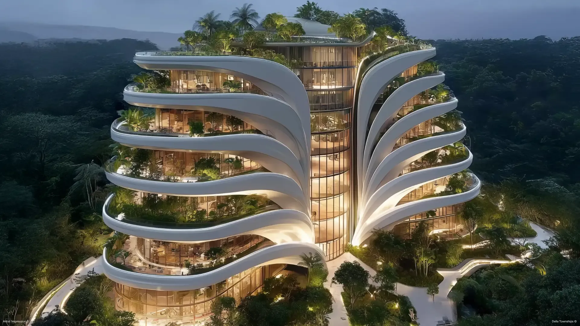 Branded Residence Tower | Della AIFC, Amaravati | Della Townships