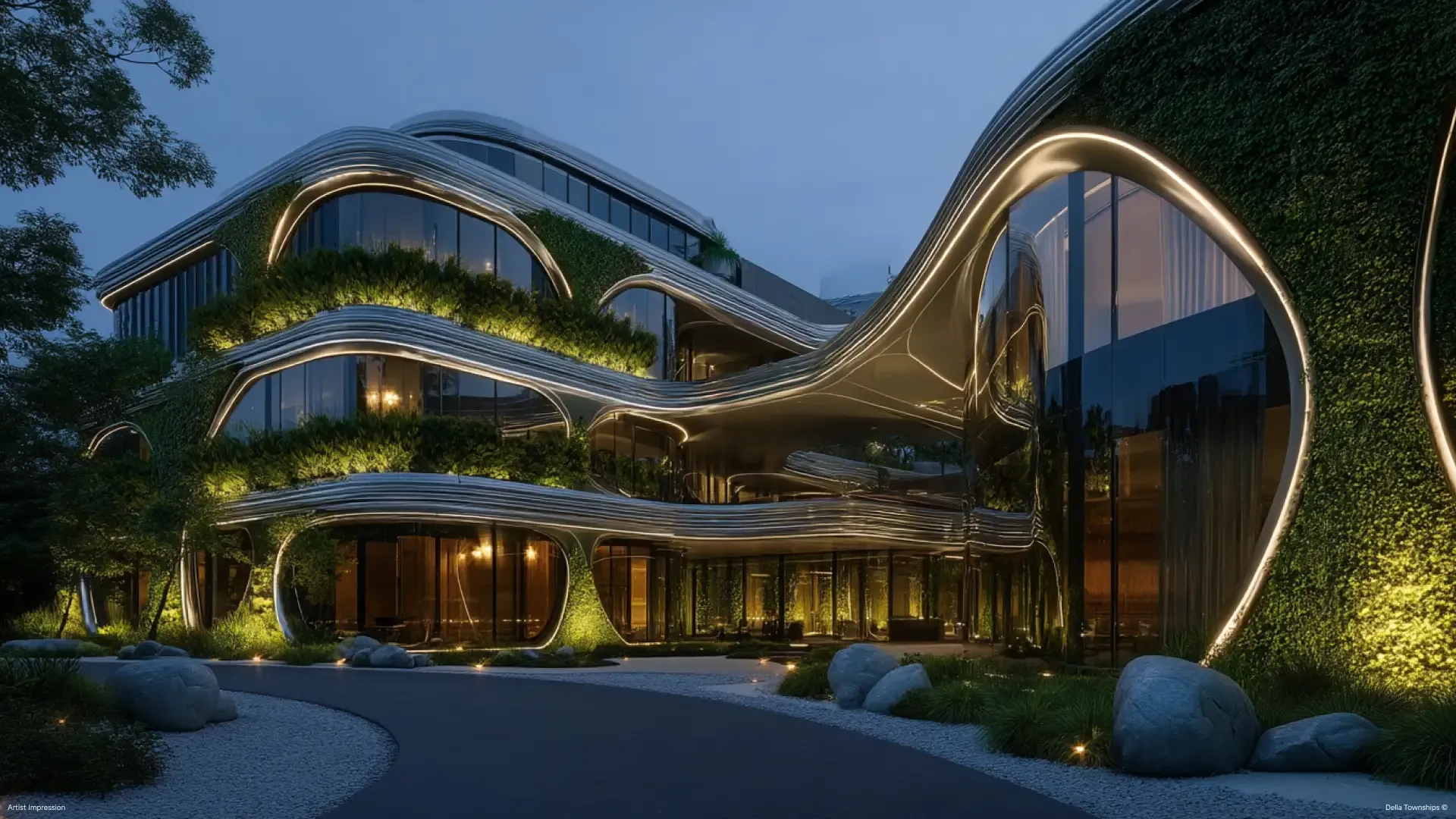 Exhibition Center | Della AIFC, Amaravati by Della Townships