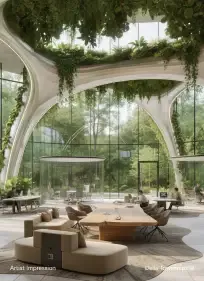 25,000 sqft AIFC Family Office & Members Club | Della AIFC, Amaravati by Della Townships