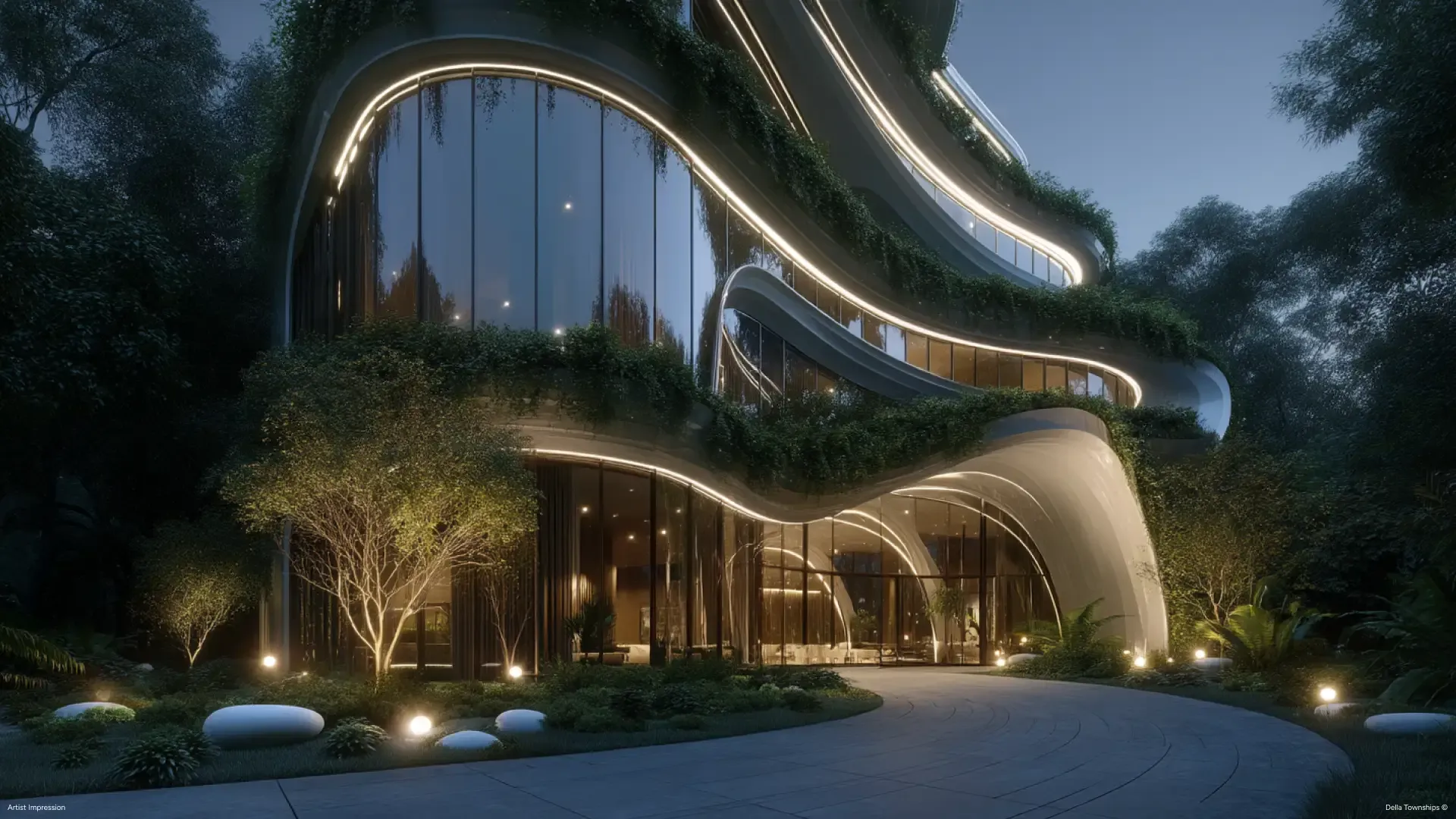 25,000 sqft Innovation Centre for Executive Learning | Della AIFC, Amaravati by Della Townships