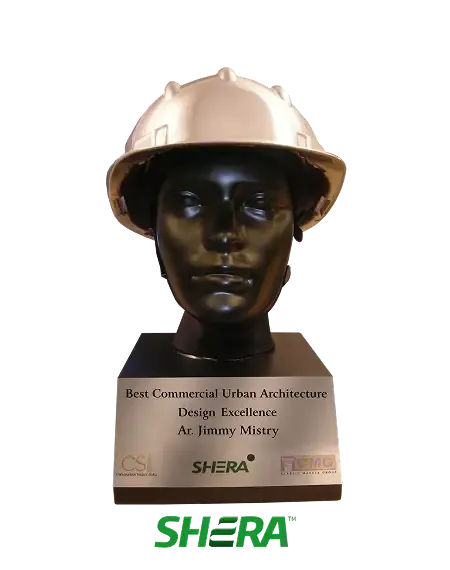 Construction Source India 2009 award for commercial urban architecture associated with Della Townships