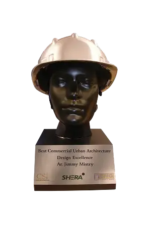 Construction Source India 2009 award for commercial urban architecture associated with Della Townships