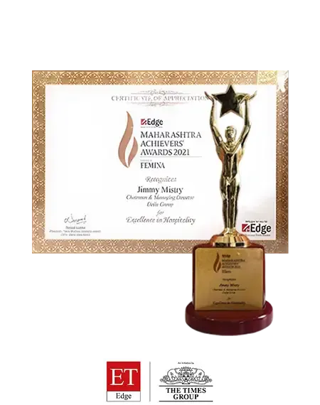 ET Edge Maharashtra Achievers Award 2021 associated with Della Townships