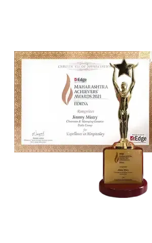 ET Edge Maharashtra Achievers Award 2021 associated with Della Townships