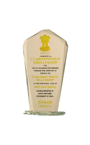 Government of India recognition 2010 for infrastructure development associated with Della Townships