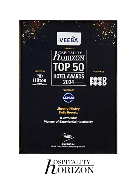 Hospitality Horizon Top 50 Award 2024 associated with Della Townships