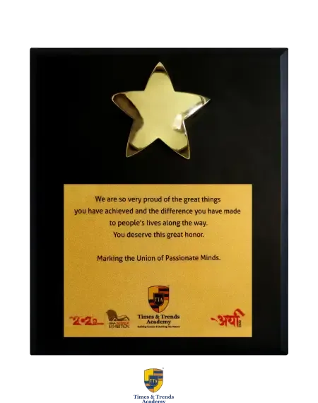 Times & Trends Academy Recognition 2020 received by Della Townships