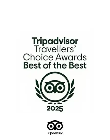TripAdvisor Best of the Best Award 2025 received by Della Townships
