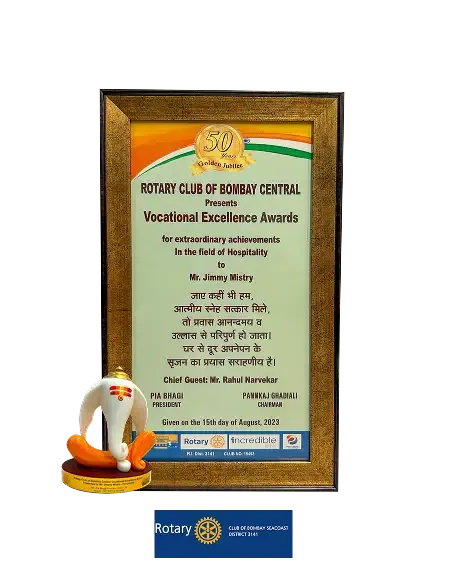 Vocational Excellence Award 2023 associated with Della Townships