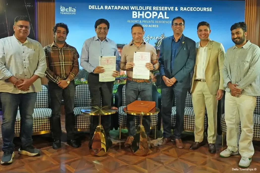 Pre-launch event of Della Ratapani Wildlife Reserve and Racecourse Resort and Private Residences in Bhopal spanning 220 acres by Della Townships