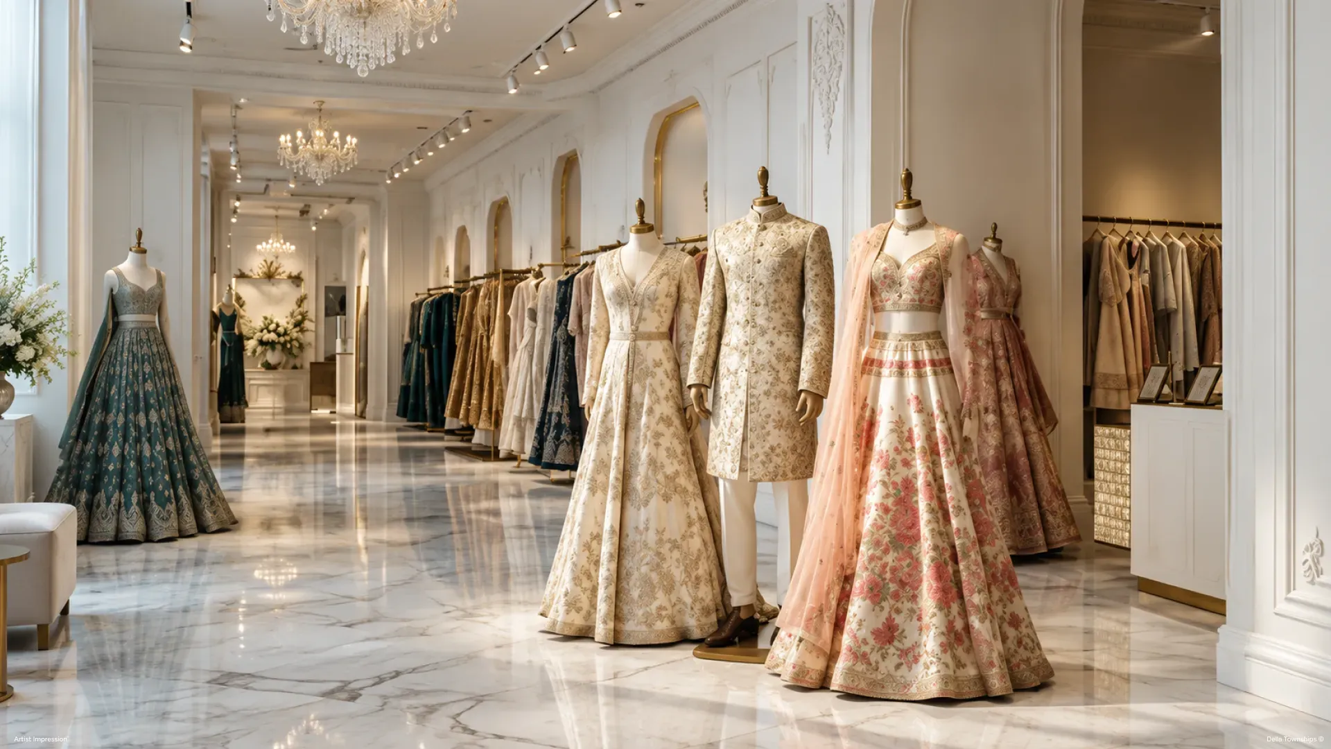 Bridal and celebrations maison in Dapoli by Della Townships
