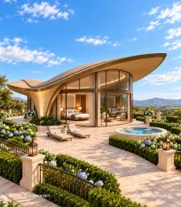 Glamping resort in Dapoli by Della Townships