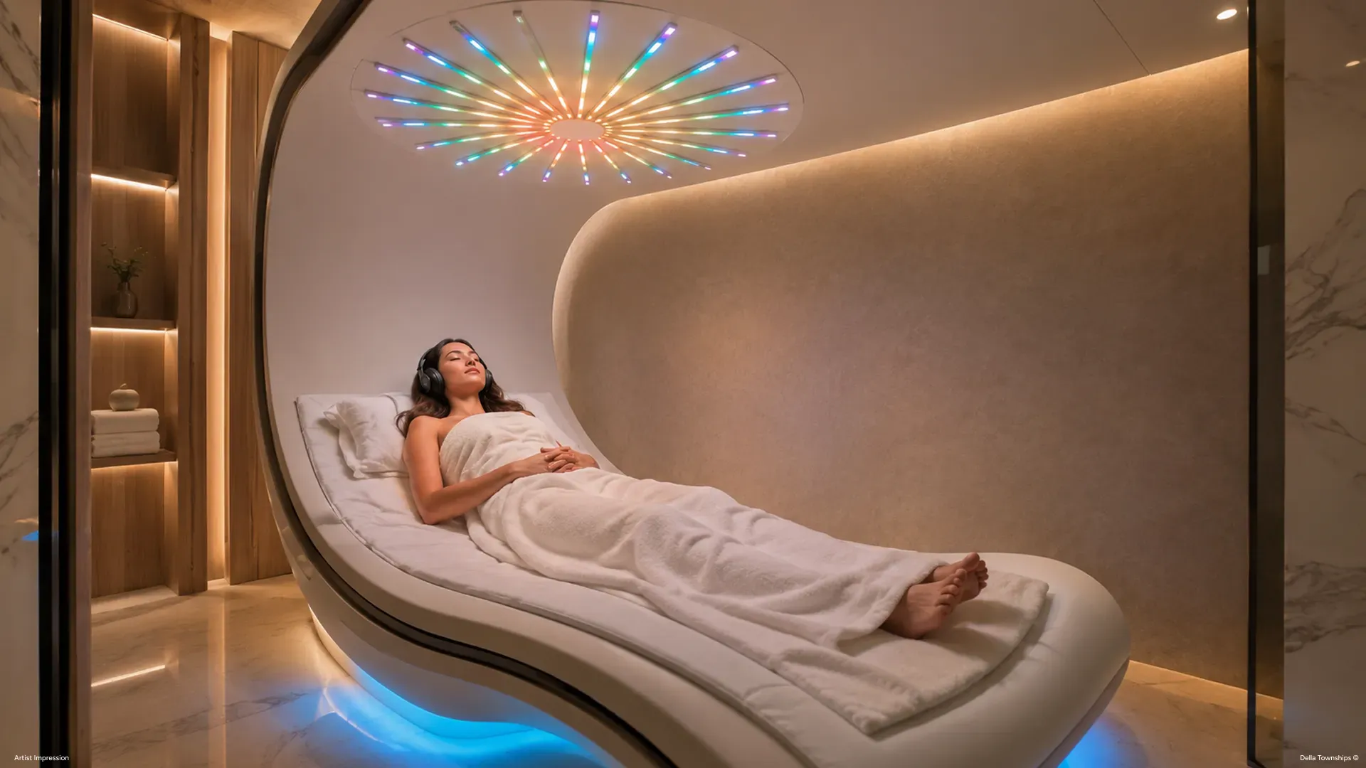 Sensory mindfulness zone in Dapoli by Della Townships
