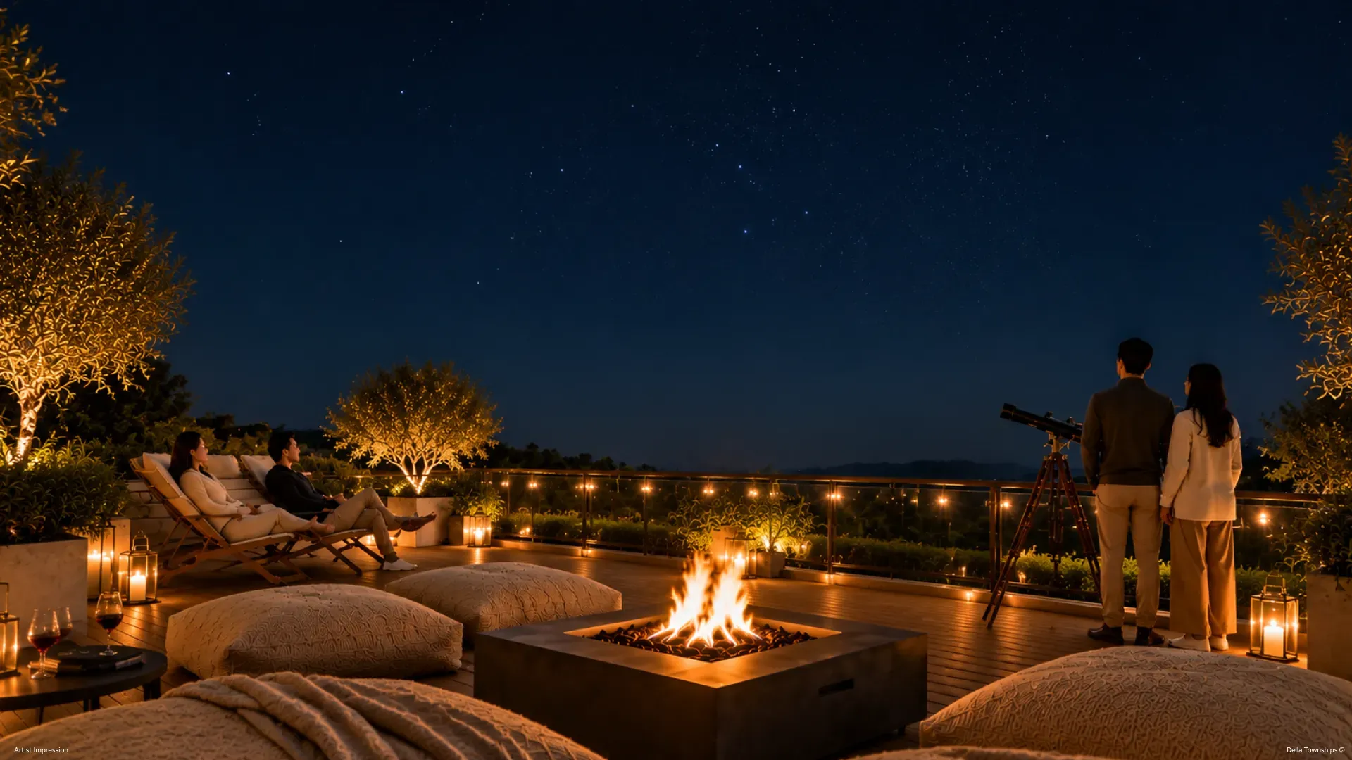 Stargazing experience in Dapoli by Della Townships