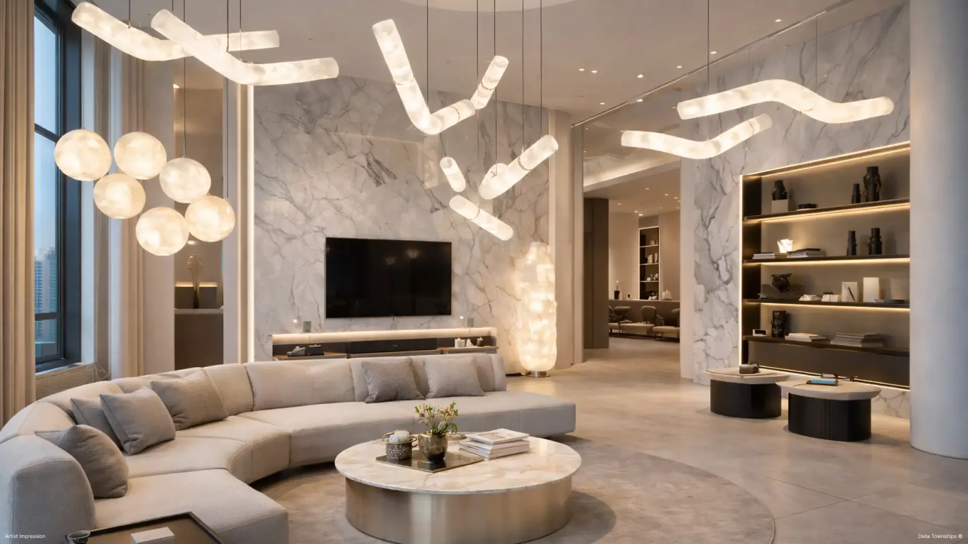 Architectural and decorative lighting design brands at Della Design District by Della Townships