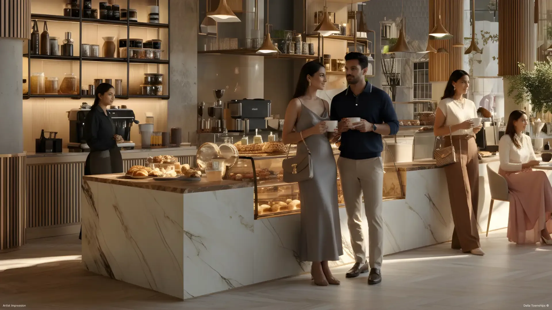 Artisanal patisseries chocolatiers and dessert maisons within the Della Townships design district