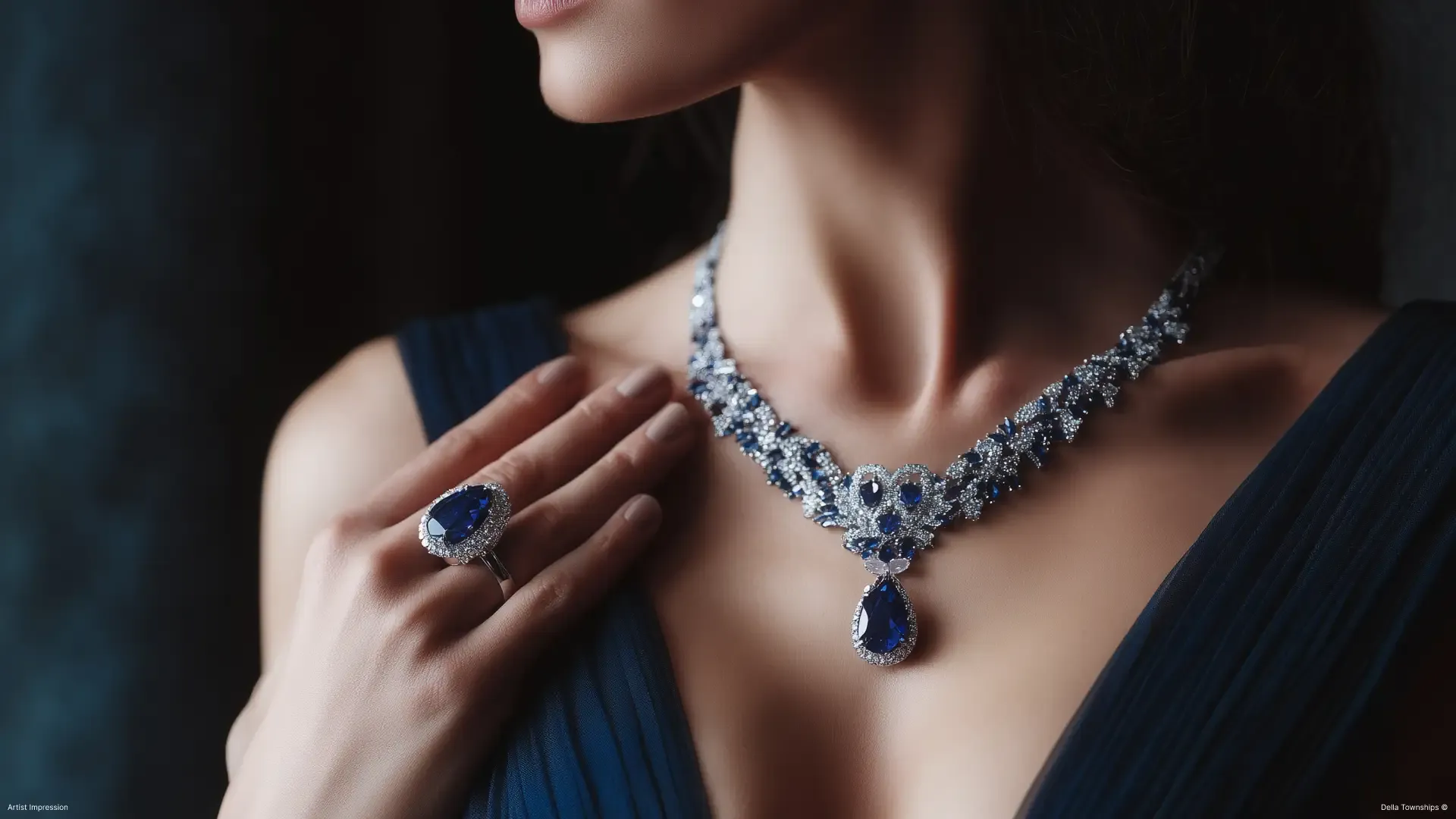 Fine jewellery and luxury watches presented in the Della Townships design district