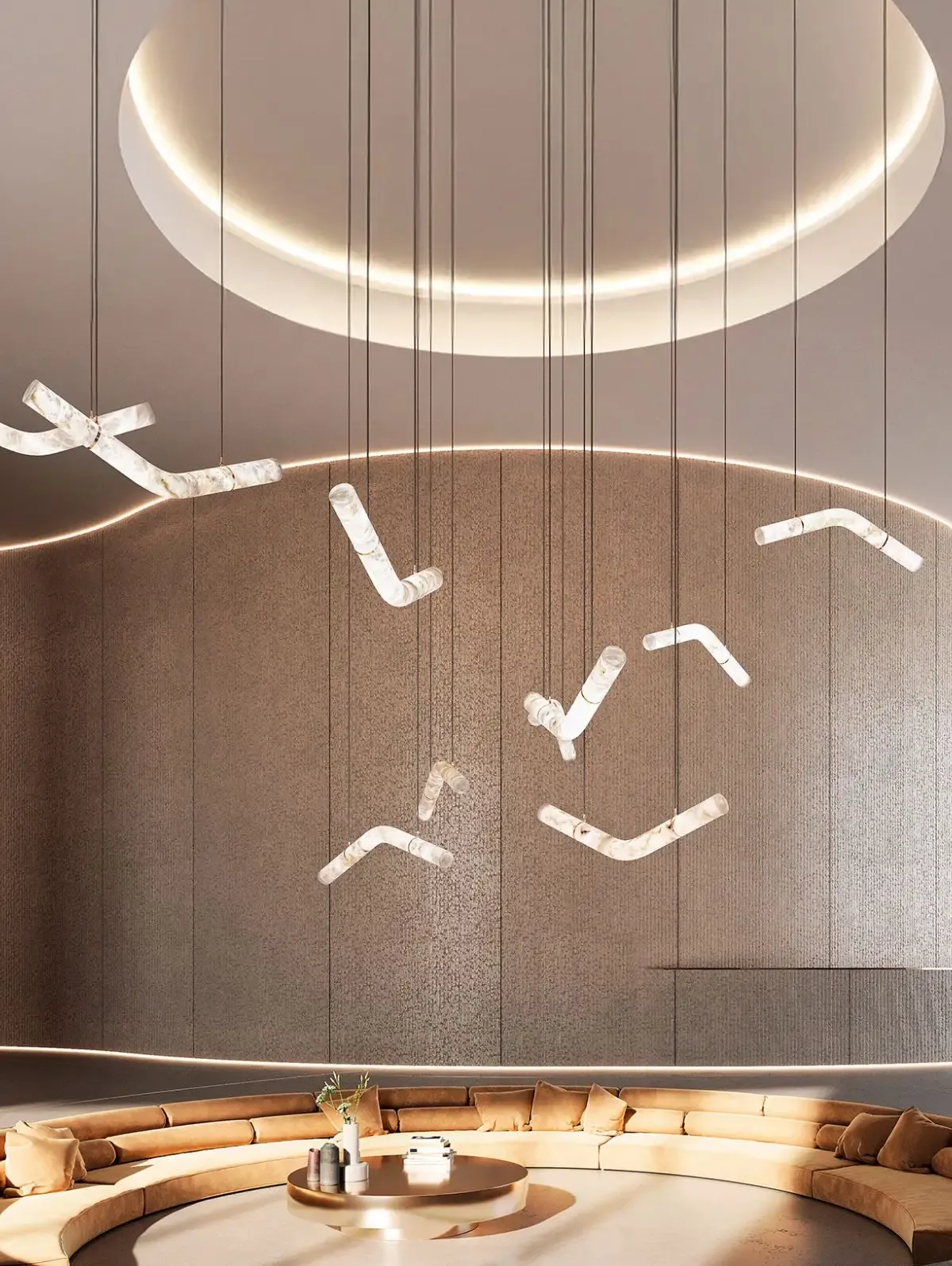 Alain Ellouz Paris lighting collaboration at Della Design Districts
