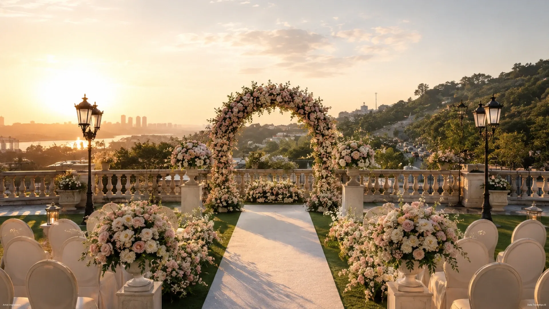 Della destination wedding venues by Della Townships