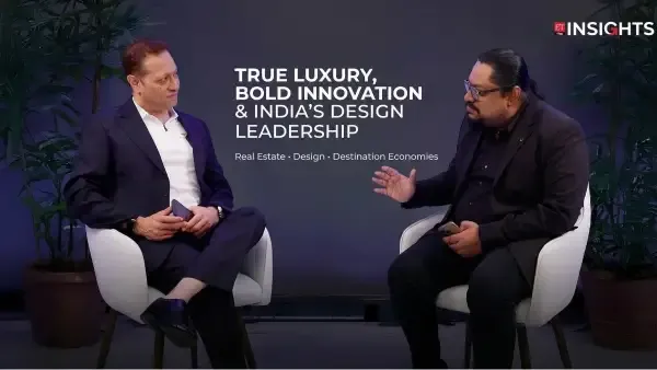 Jimmy Mistry on True Luxury, Bold Innovation & India’s Design Leadership| ET Edge Insights