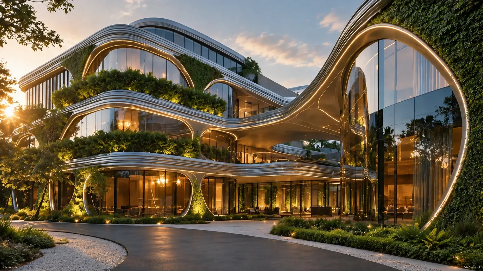 Experience center by Della Townships