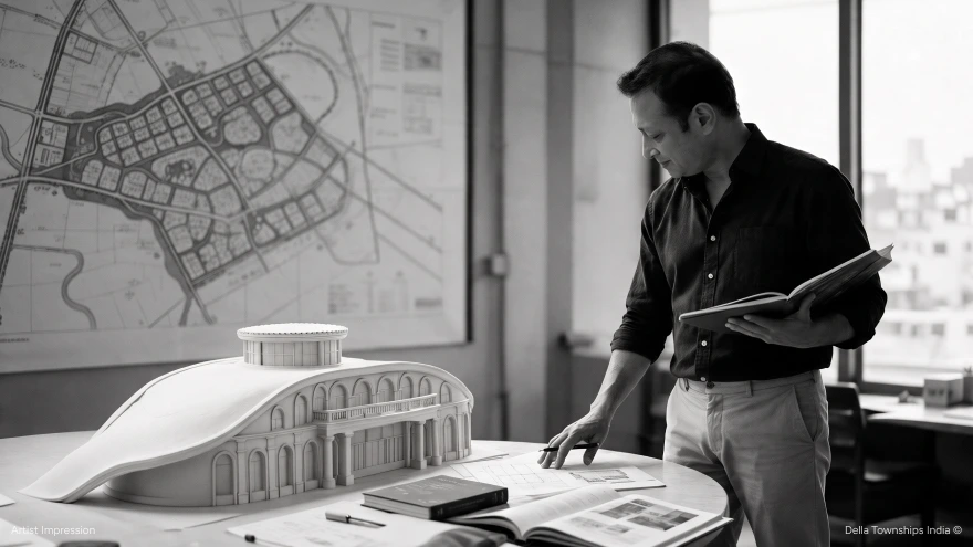 Master planning and future-fit township vision by Della Townships India