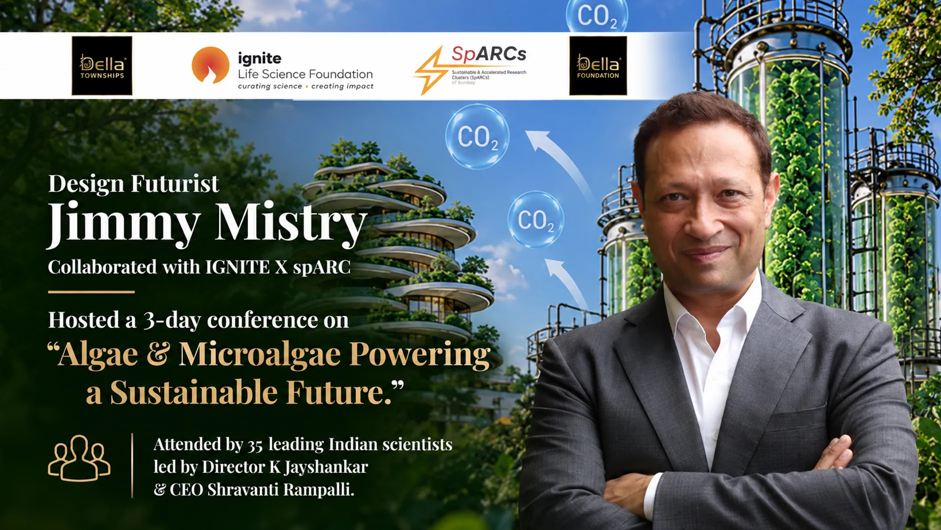 From Microalgae to Smarter Townships: Jimmy Mistry’s Sustainability Vision at Della Resorts