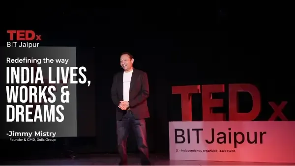 Redefining the Way India Lives, Works & Dreams | A TEDx Talk by Jimmy Mistry