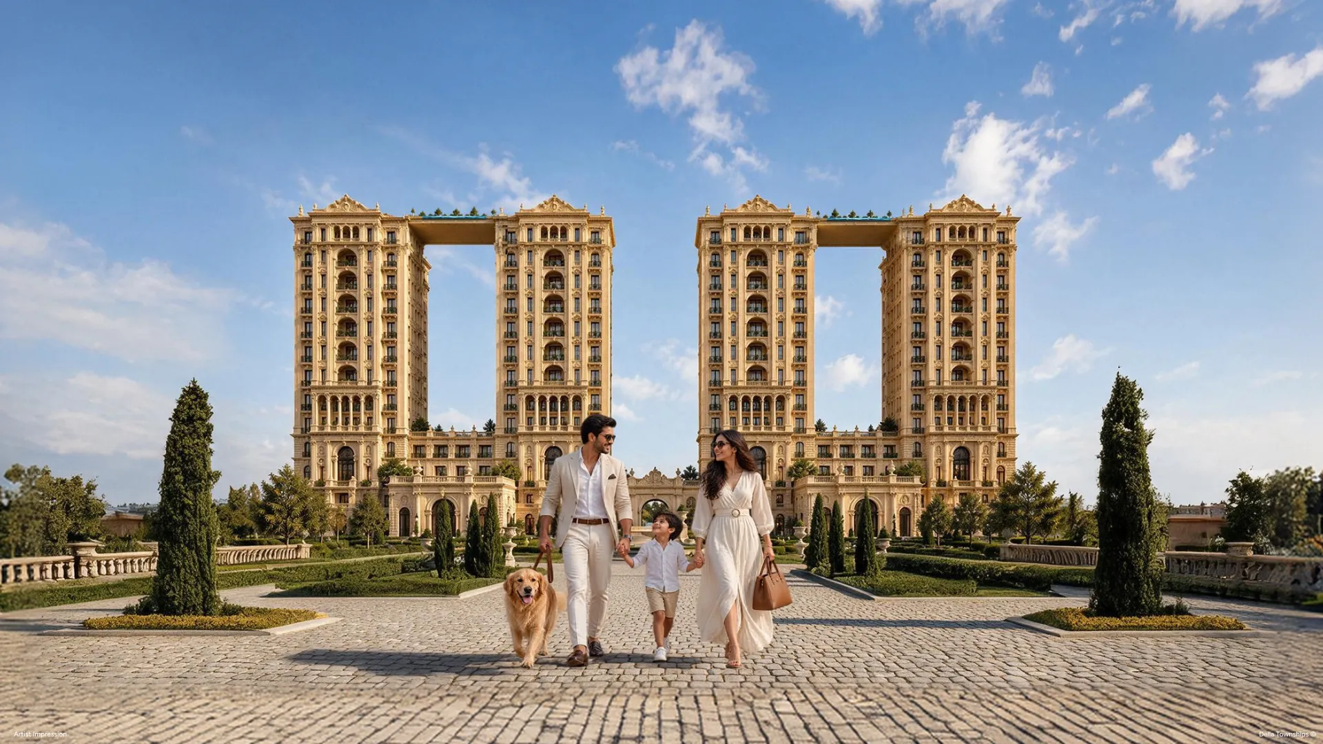 Branded residence towers in Dapoli by Della Townships