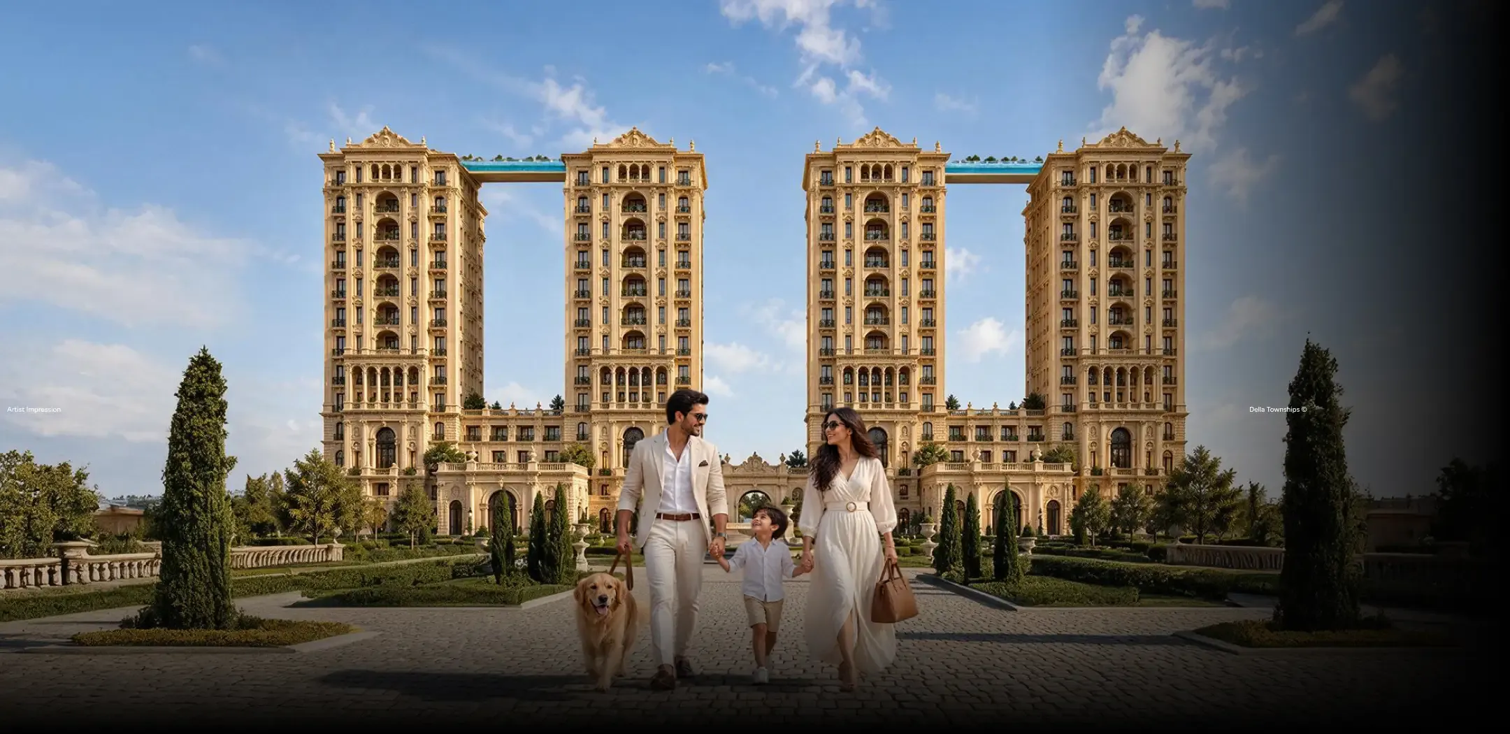 Branded residence towers in Dapoli by Della Townships