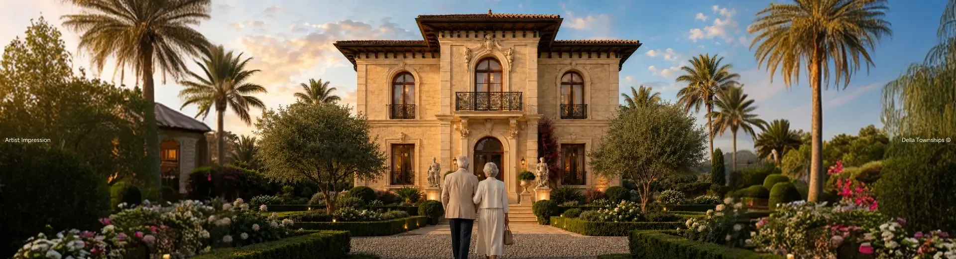 Lake Como Dapoli senior living hub by Della Townships