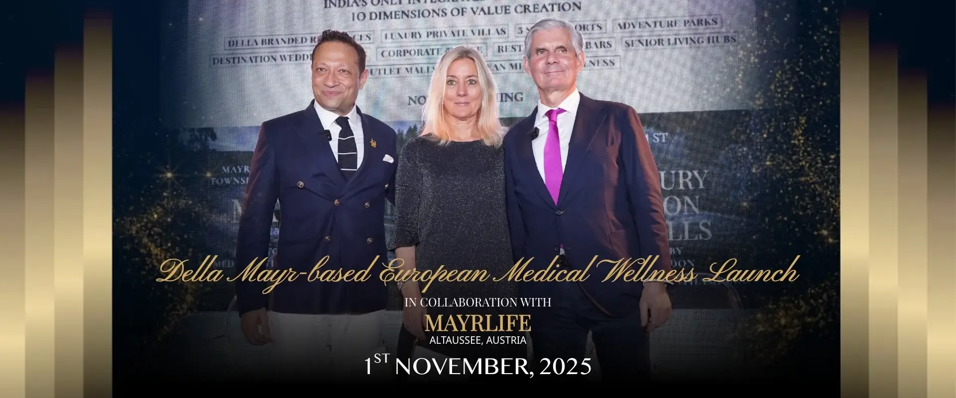 Della Mayr-based European Medical Wellness launch in collaboration with MayrLife Austria on 1 November 2025