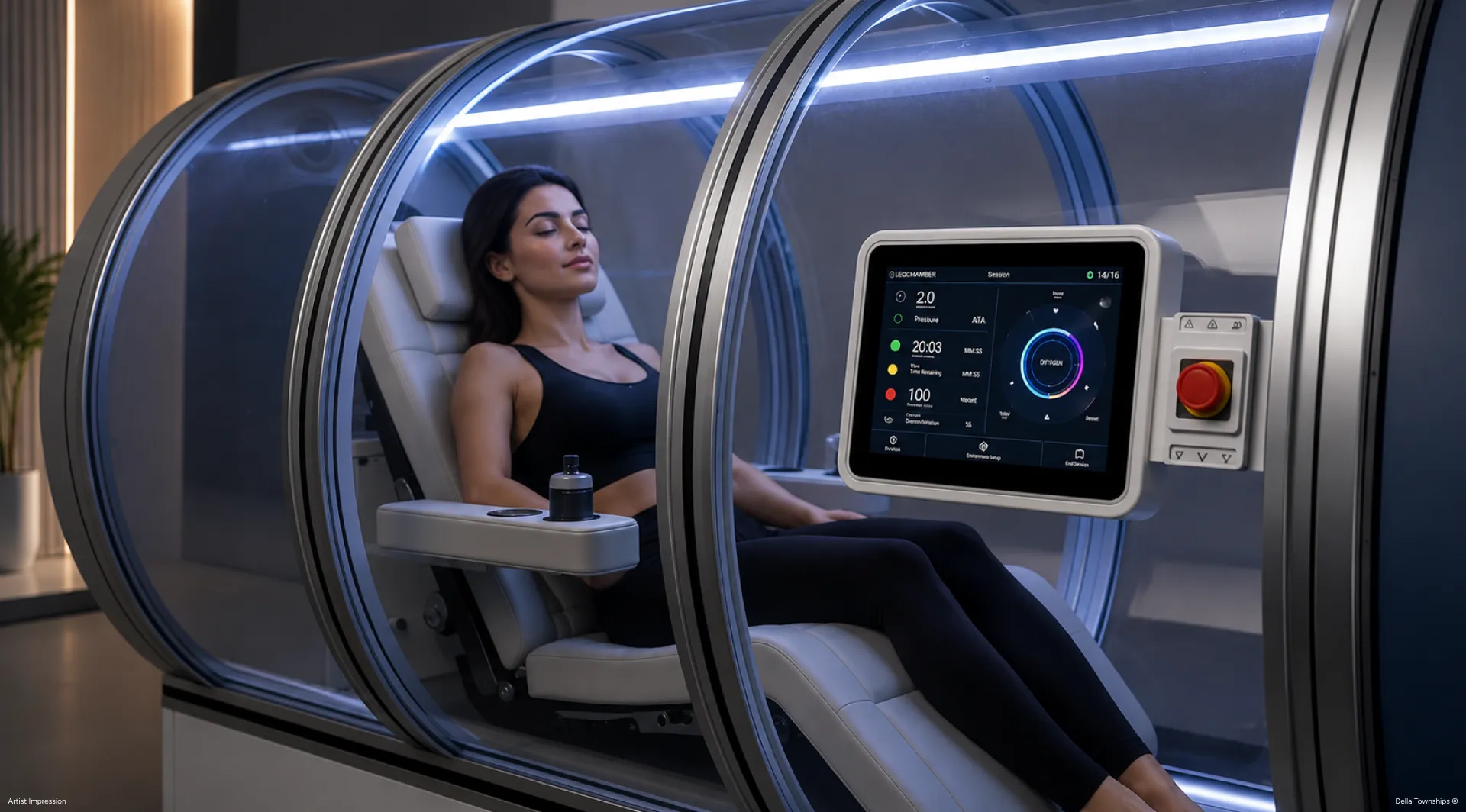 Mayr Life hyperbaric oxygen therapy experience at Della Townships