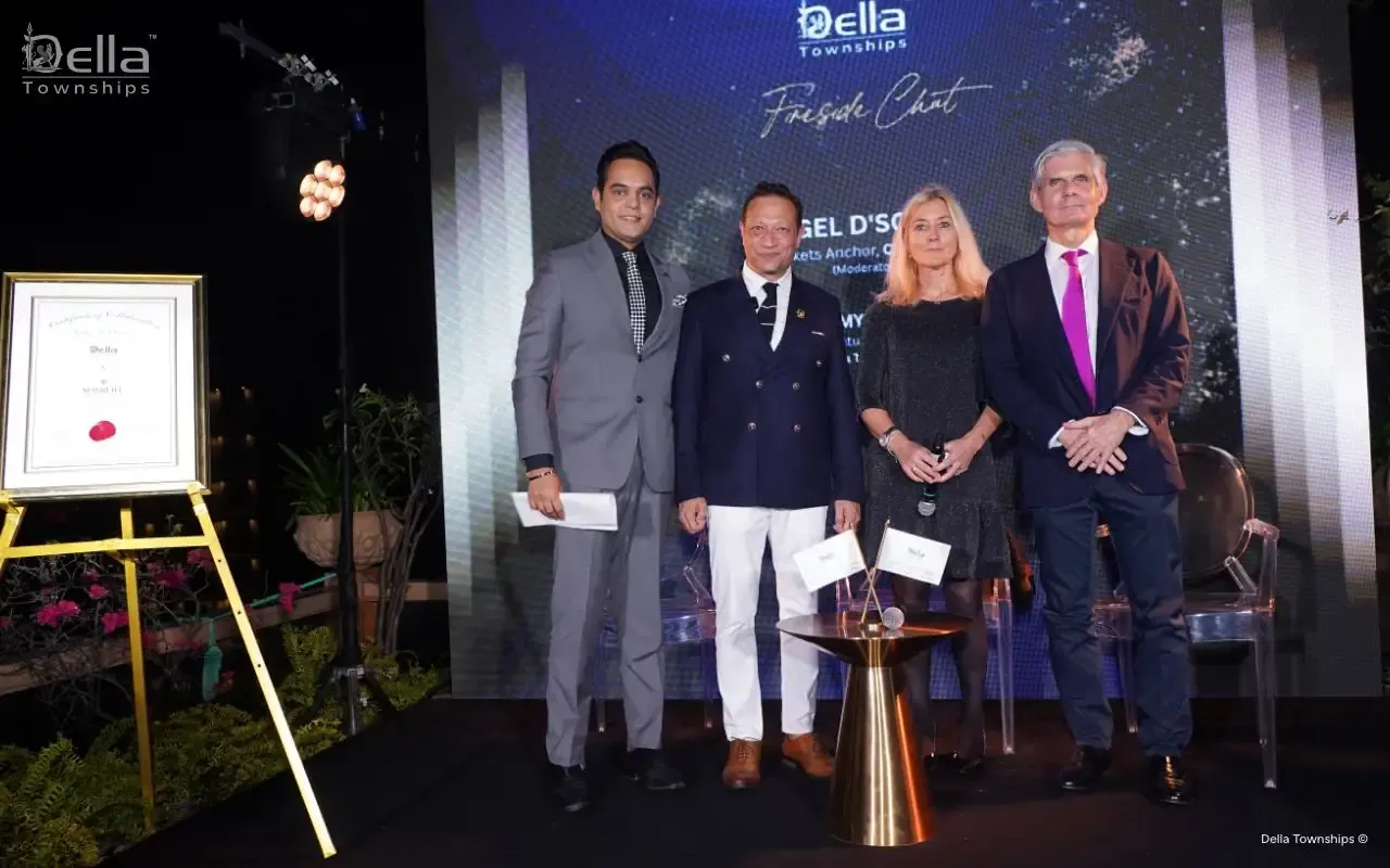 Official certification reveal at Della Townships global wellness launch