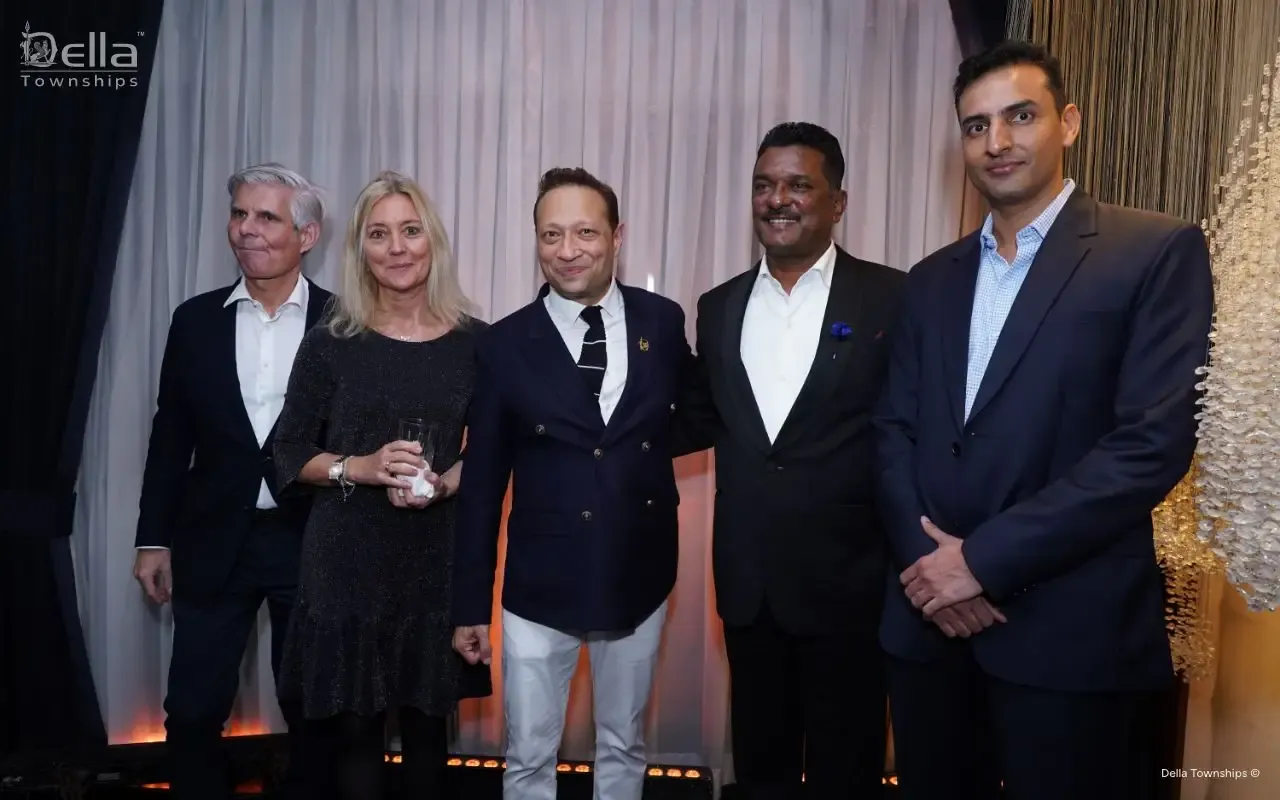 Executive leadership at Della Townships official launch ceremony