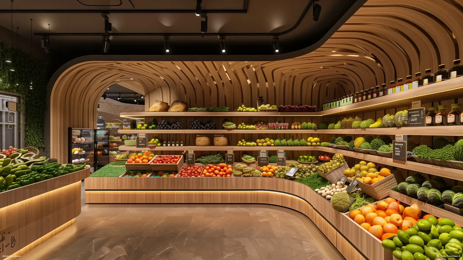 Local produce and farmers market at Della Townships Nagpur Della Bor Wildlife Reserve & Racecourse Design District